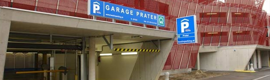 Eröffnung Garage und Bürohaus Prater